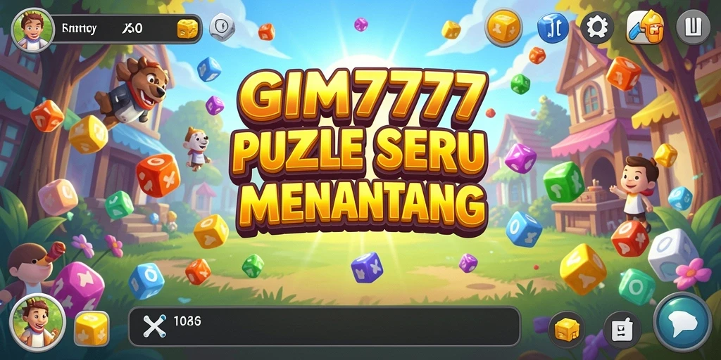 Screenshot GIM777 menampilkan gameplay Puzzle yang menantang dan menarik.
