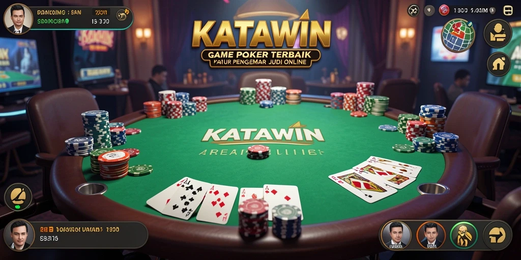 Tampilan gameplay KATAWIN yang menarik dan seru