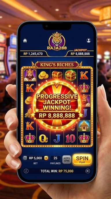 Tampilan utama aplikasi raja288 dengan berbagai pilihan aplikasi.